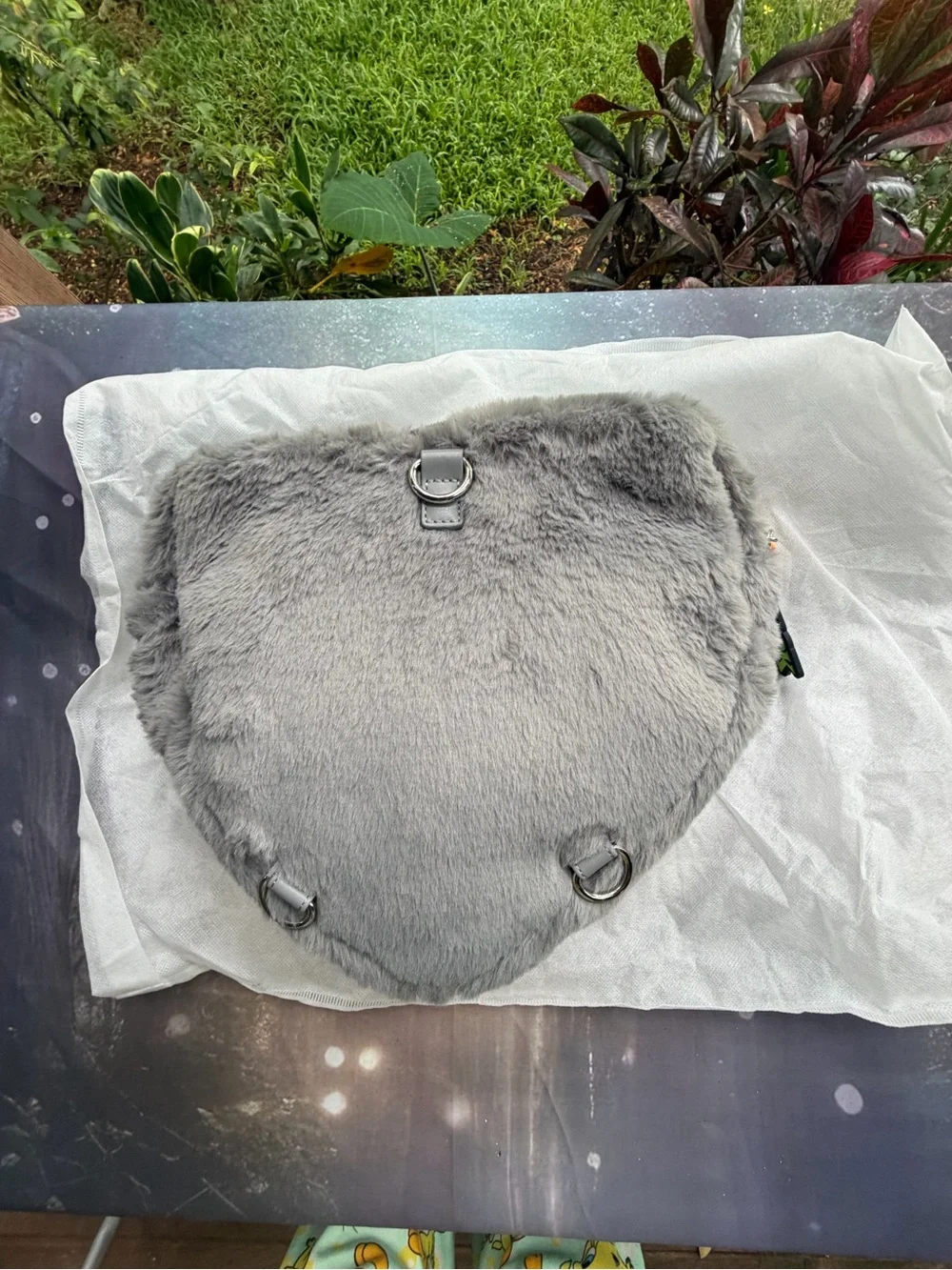 Dolls Kill plush gray